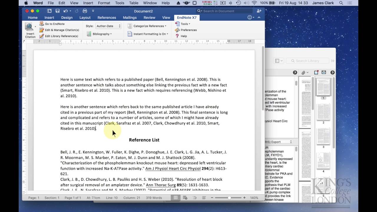 update endnote for mac